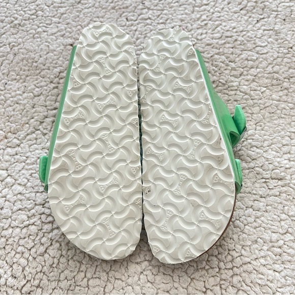 Brand New Birkenstock Arizona Sandals Electric Metallic Mineral Light Green 36 - Picture 7 of 8